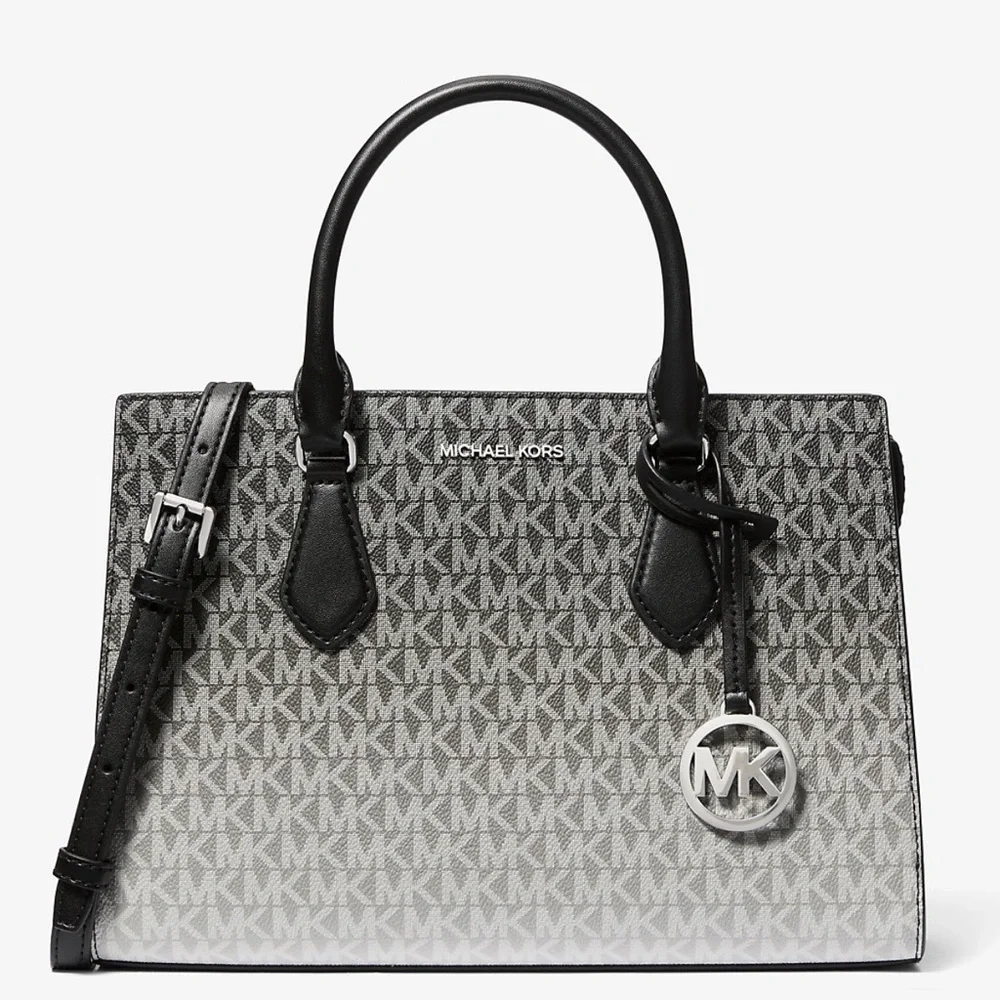 Michael Kors Sheila Medium Ombré Signature Logo Satchel
Black
NWT - Picture 1 of 16